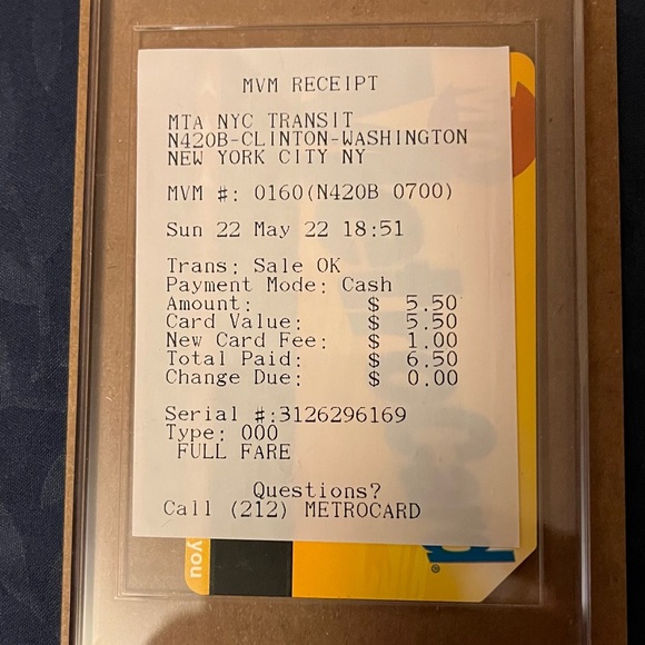 🔥Limited Edition Notorious B.I.G. 50th Birthday NYC/MTA Metrocard🔥 - Picture 2 of 2